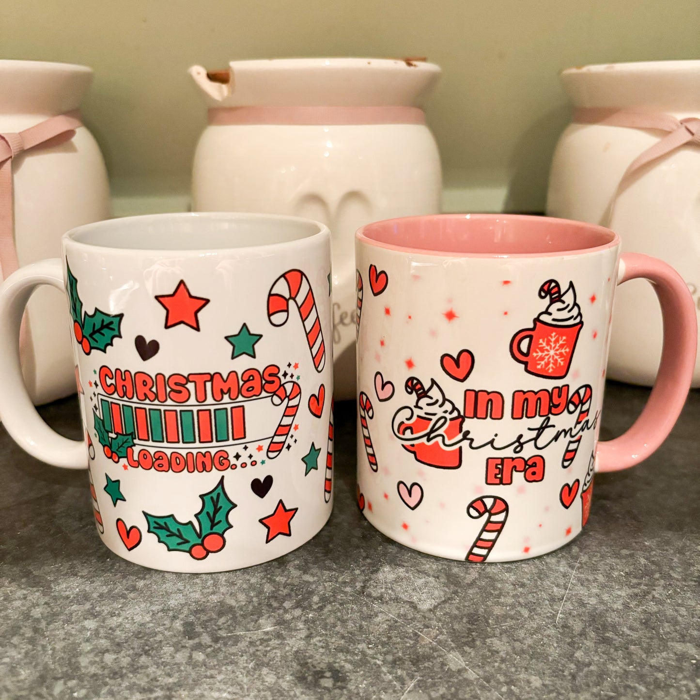 Christmas Mug, Xmas Coffee Cup, Christmas Era Mug, Tea Mug, Christmas Gift for Her