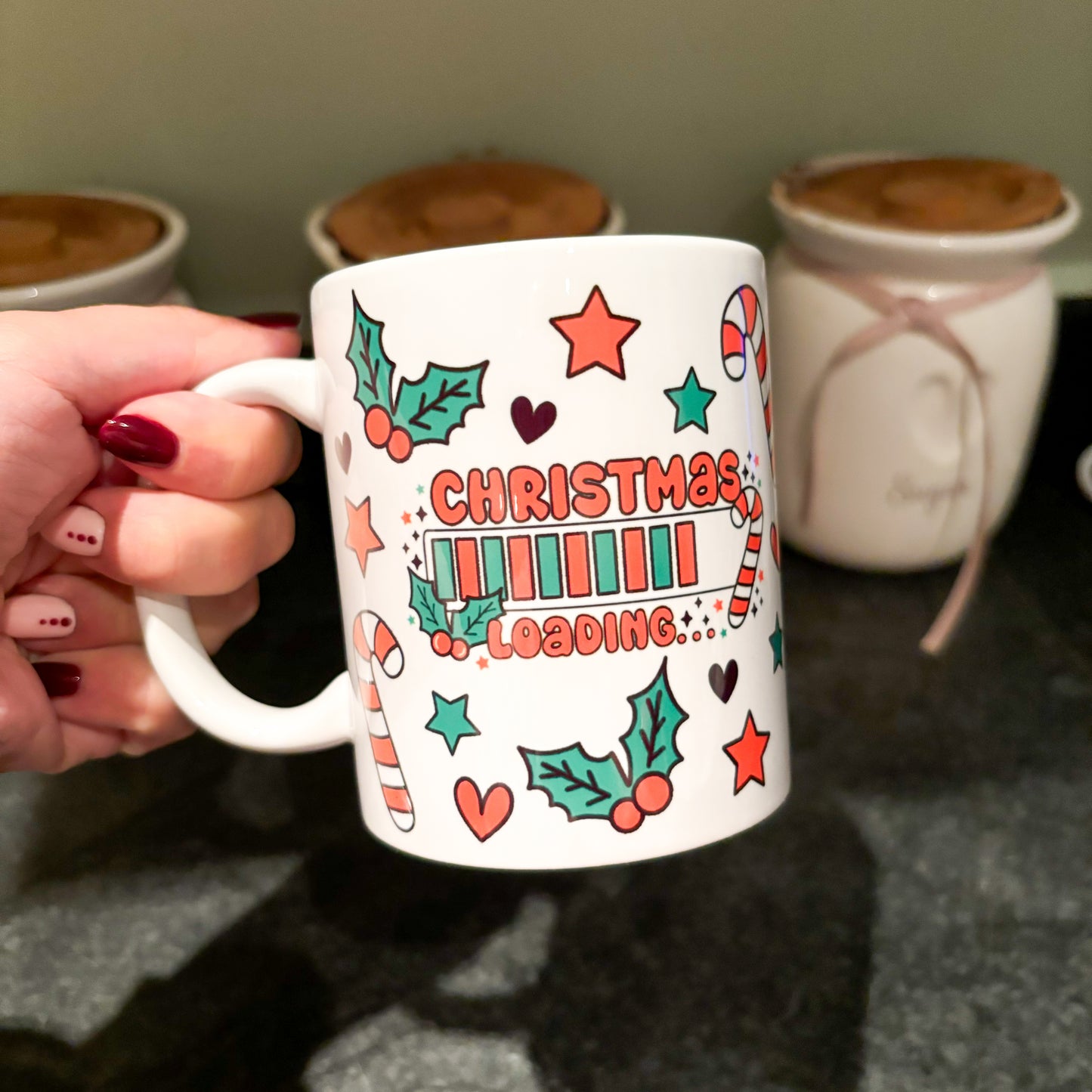 Christmas Mug, Xmas Coffee Cup, Christmas Era Mug, Tea Mug, Christmas Gift for Her