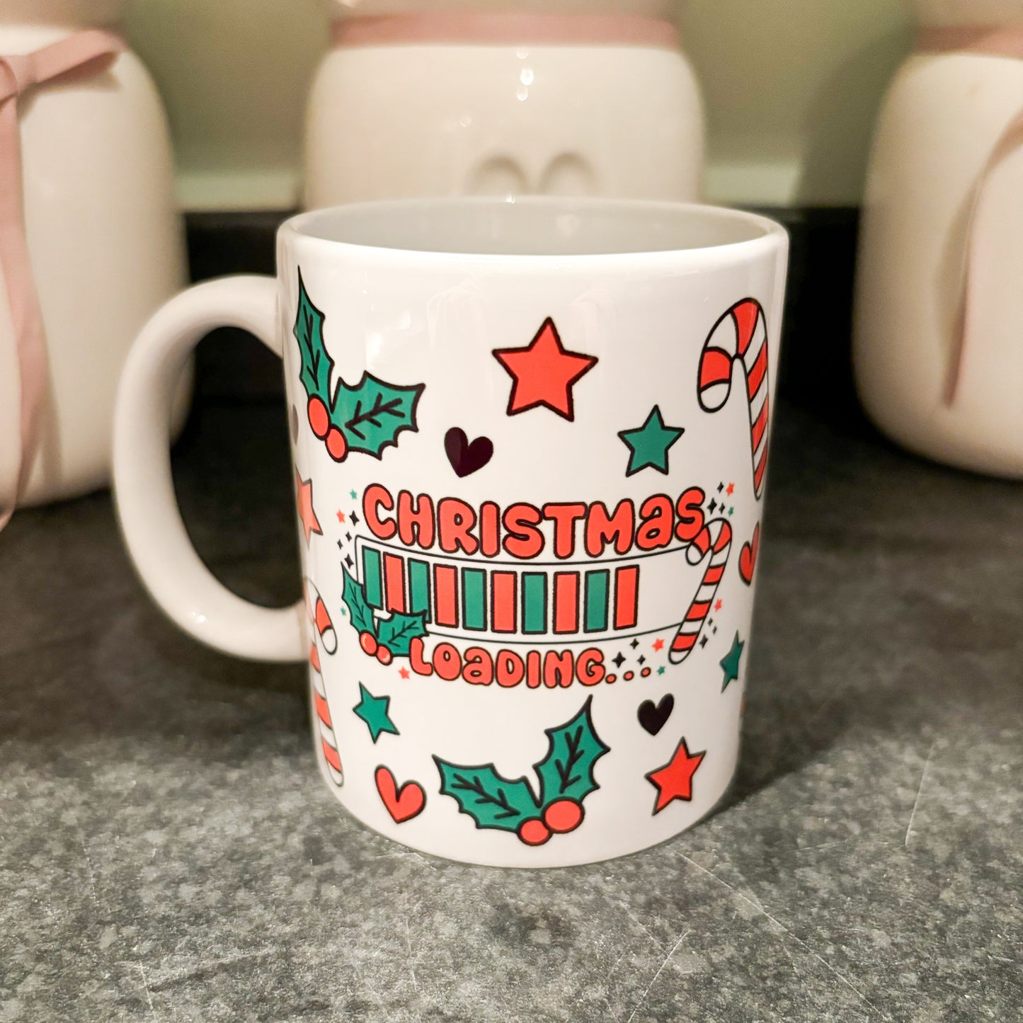 Christmas Mug, Xmas Coffee Cup, Christmas Era Mug, Tea Mug, Christmas Gift for Her