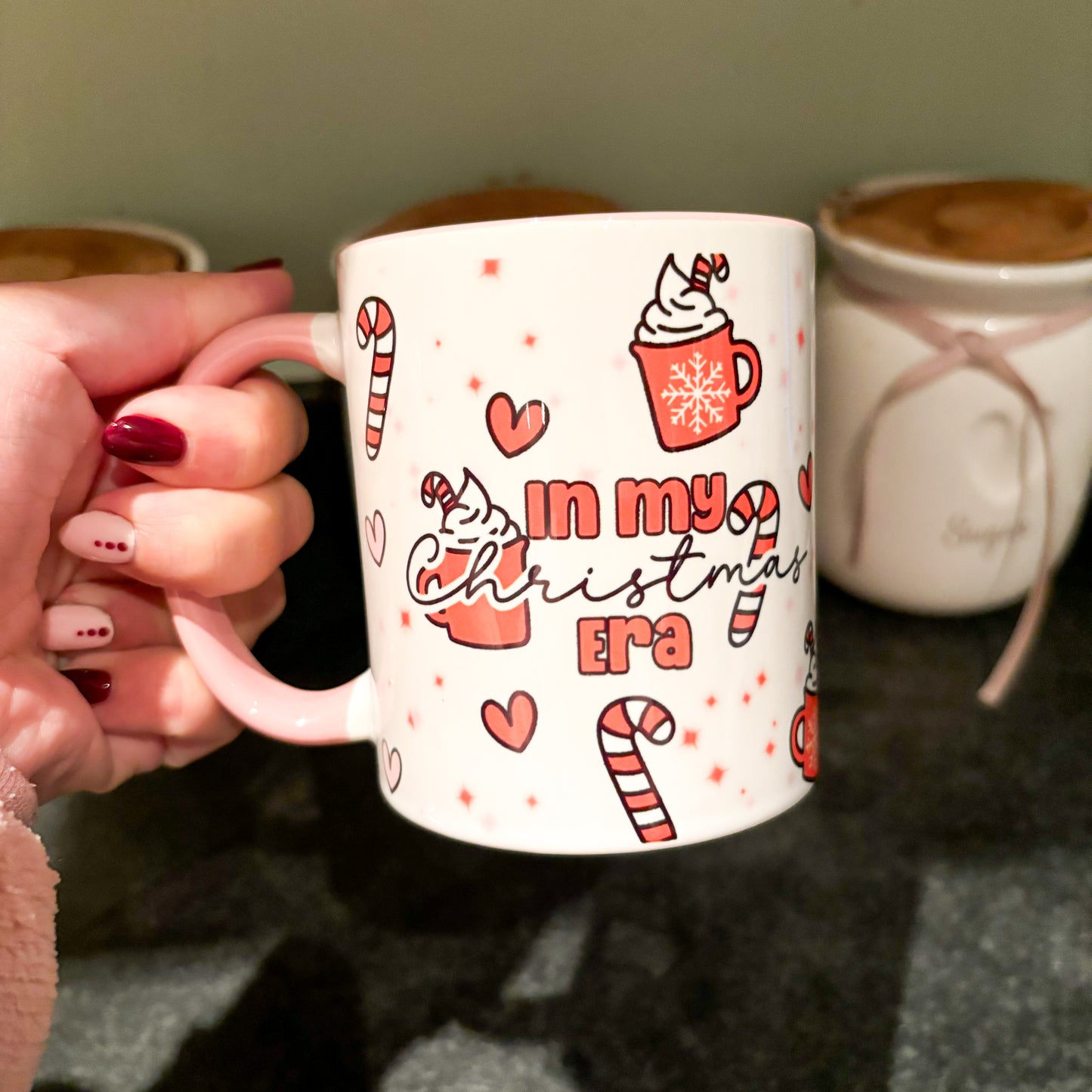 Christmas Mug, Xmas Coffee Cup, Christmas Era Mug, Tea Mug, Christmas Gift for Her