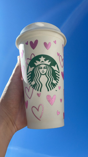 Matching Genuine Reusable Starbucks Hot and Cold Coffee Cup