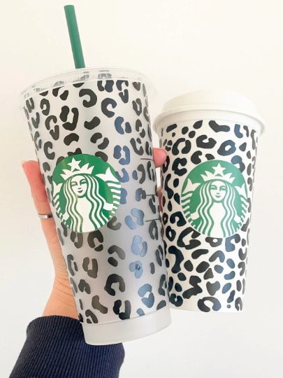 Matching Genuine Starbucks Reusable Hot and Cold Coffee Cup