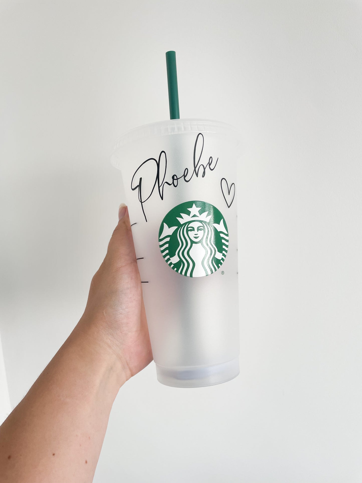 24oz Genuine Reusable Starbucks Cold Coffee Cup