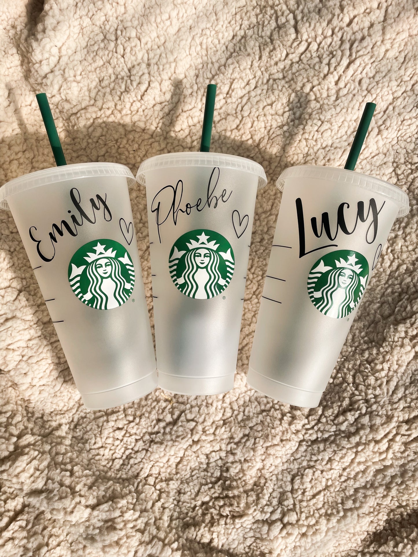 24oz Genuine Reusable Starbucks Cold Coffee Cup
