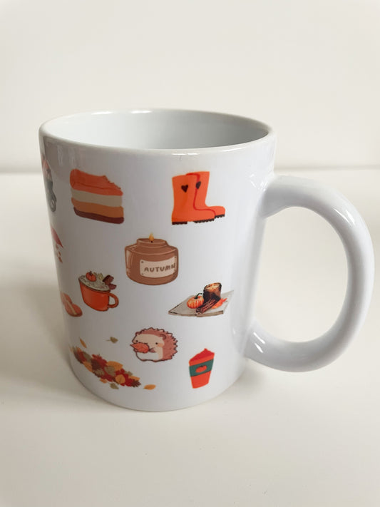 Cute autumn mug