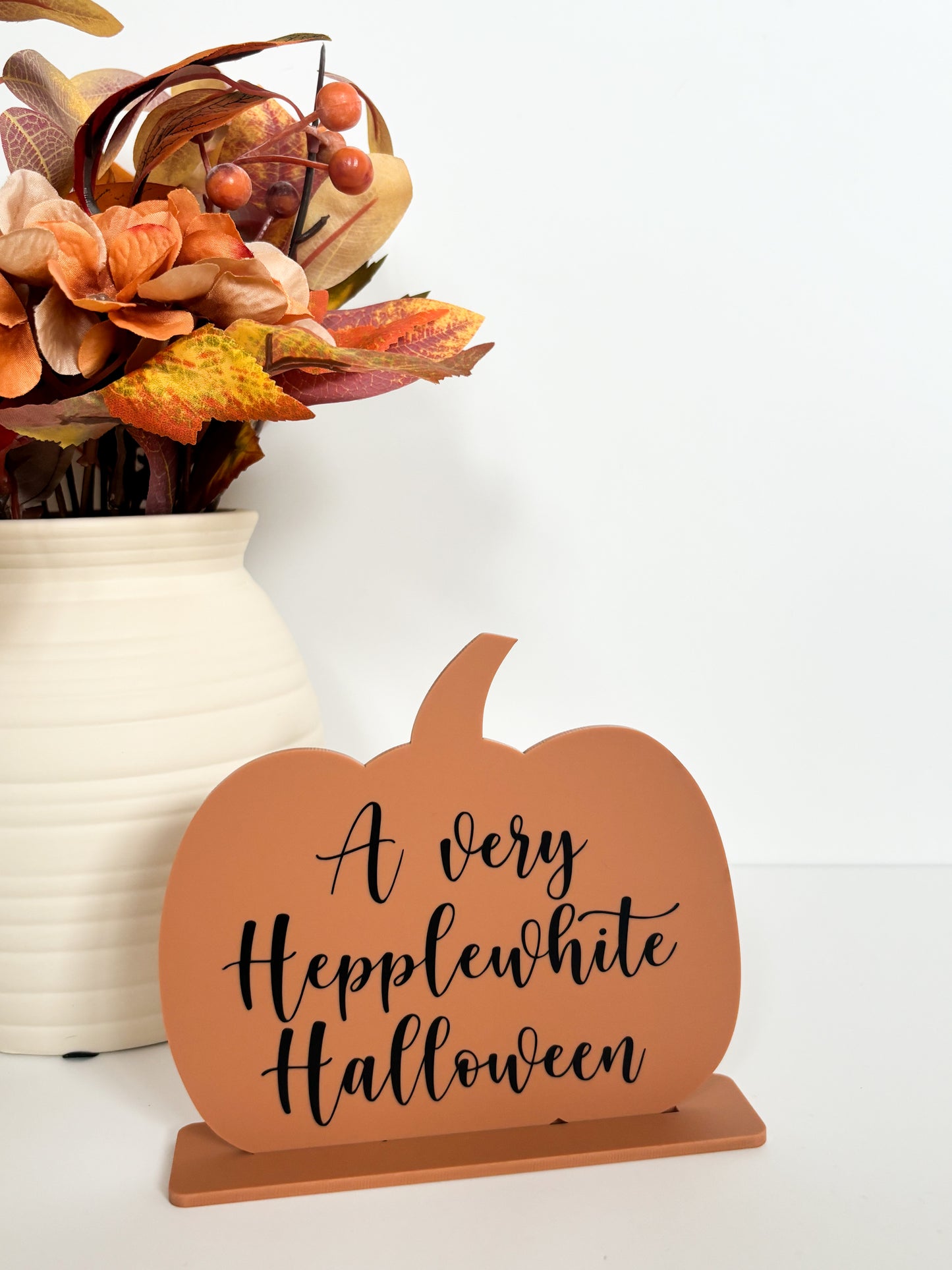 Autumn decor, home decor, pumpkin sign, personalised autumn decor