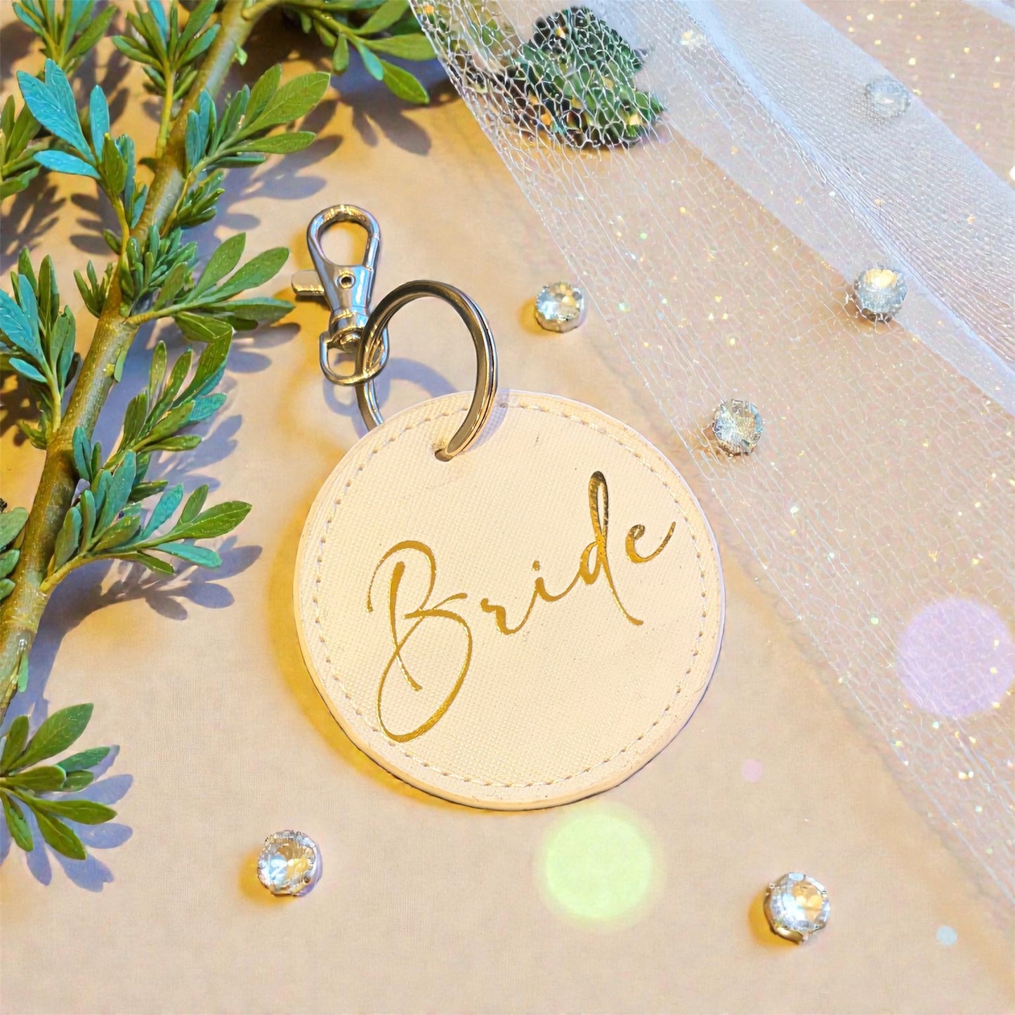 Bride keyring
