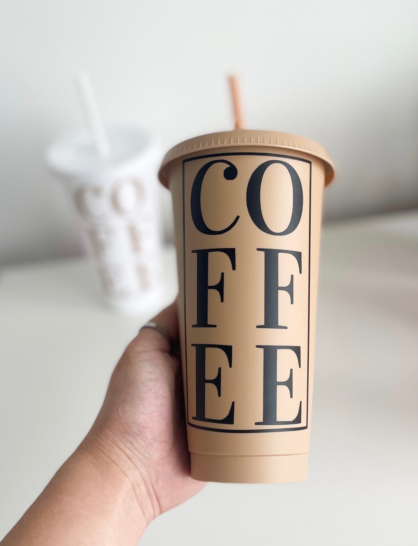 24oz Reusable Cold Coffee Cup