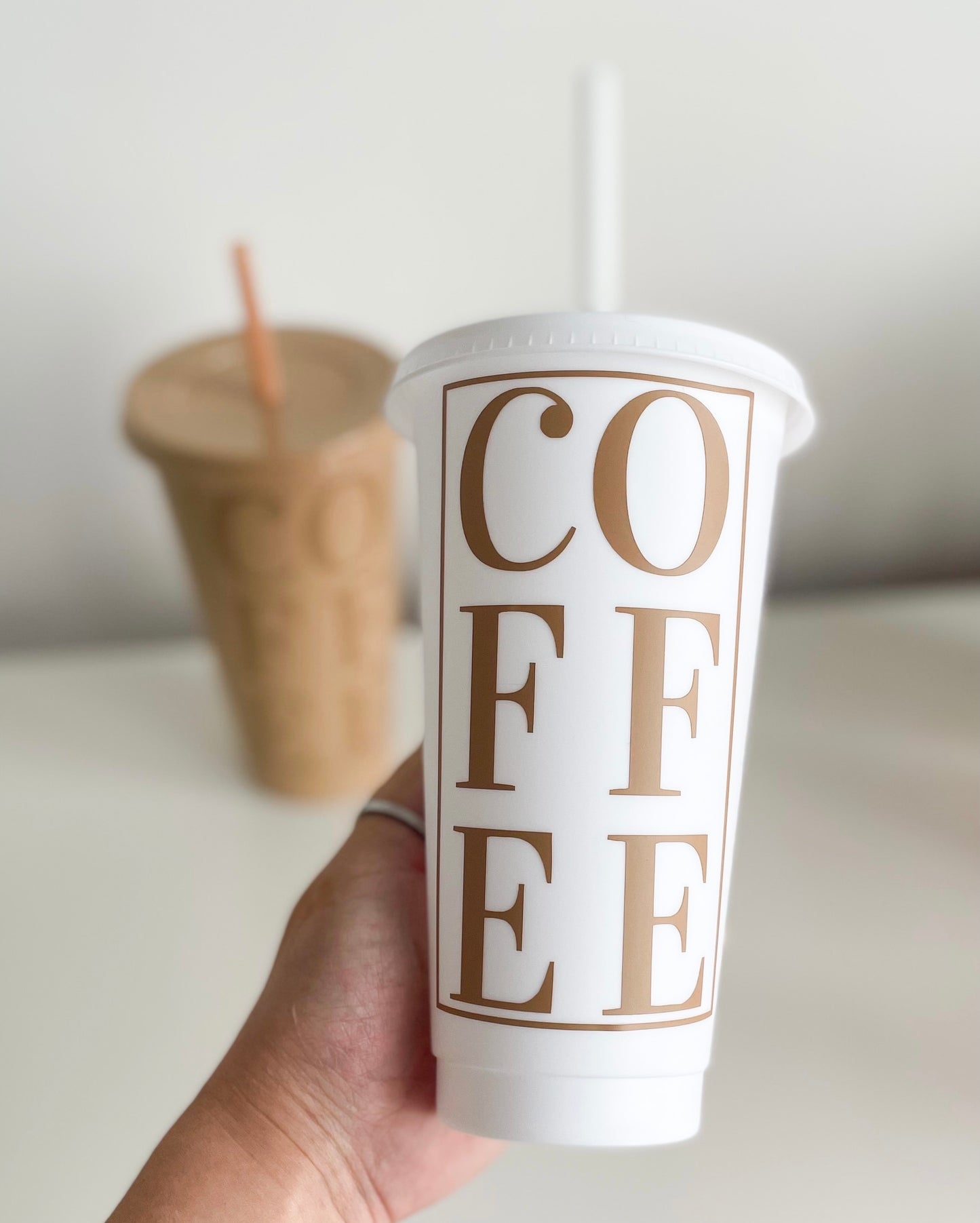 24oz Reusable Cold Coffee Cup