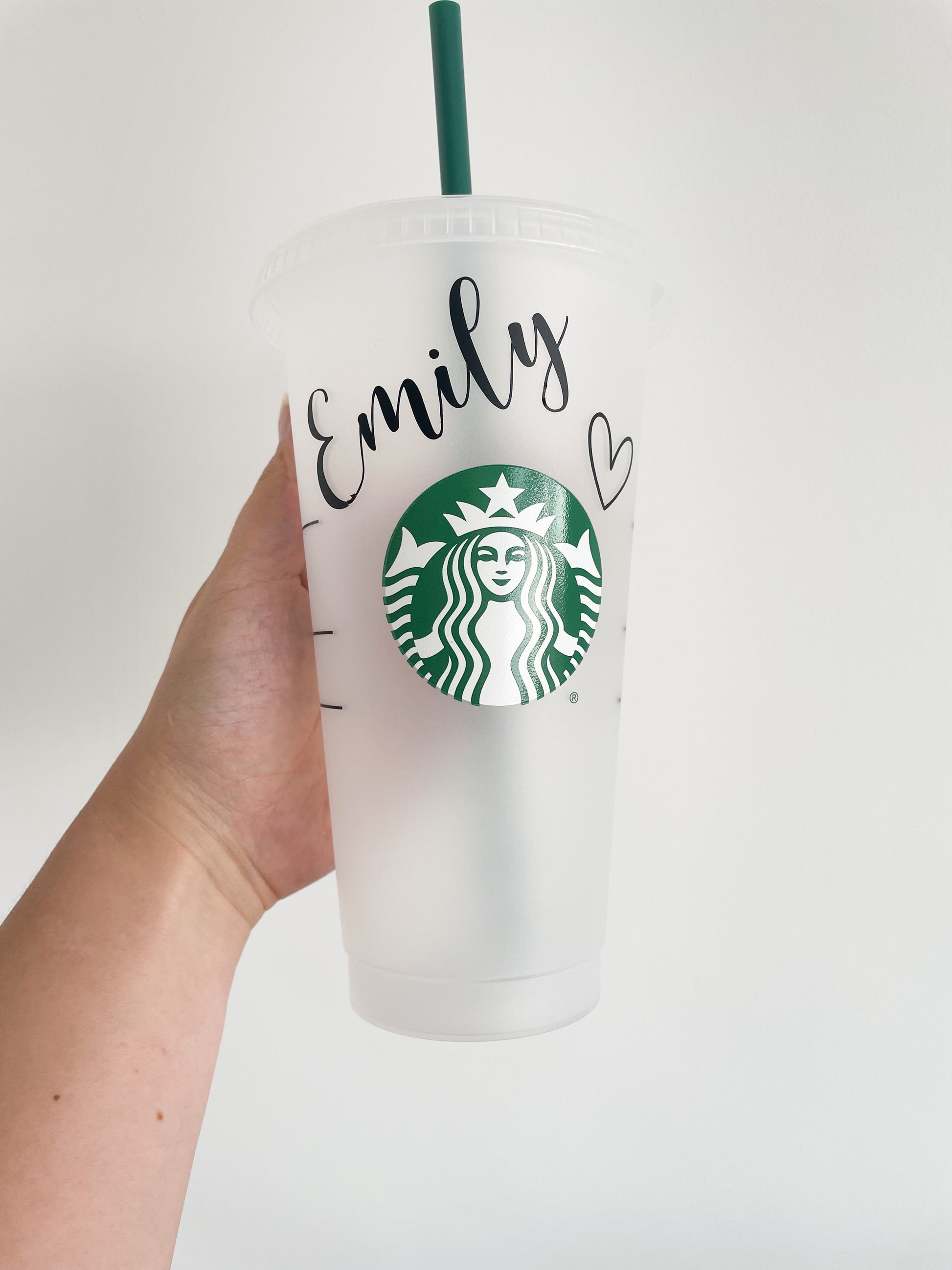 24oz Genuine Reusable Starbucks Cold Coffee Cup